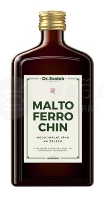 Dr.Svatek Maltoferrochin sladové víno so železom