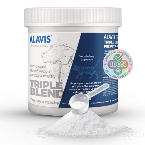 ALAVIS TRIPLE BLEND Pre psy a mačky
