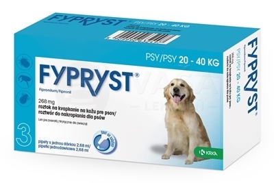 Fypryst Spot pes l 3x2,68ml 20-40kg 798707 xxx