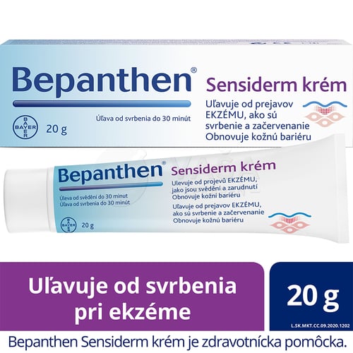 Bepanthen Sensiderm Krém na zmiernenie svrbenia