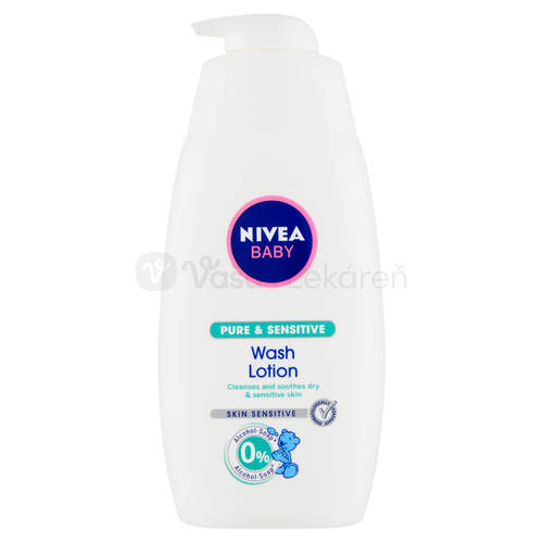 Nivea Baby Pure &amp; Sensitive Detský umývací gél