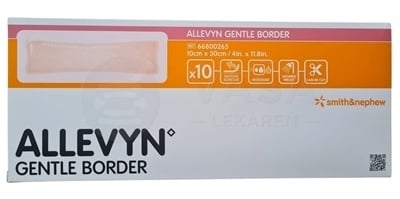 Allevyn Gentle Border Krytie na rany (10 x 30 cm)