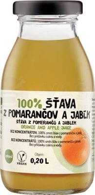 Zdravo 100% Šťava z pomarančov a jabĺk