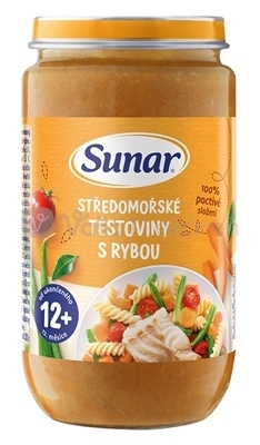Sunar Stredomorské cestoviny s rybou (od ukončeného 12. mesiaca)