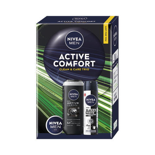Nivea Men Active Comfort (Pánska vianočná darčeková kazeta)
