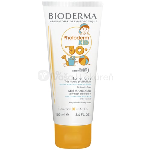 Bioderma Photoderm KID detské mlieko na opaľovanie SPF50+