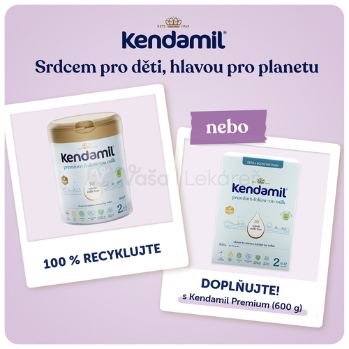 Kendamil Premium 2 HMO+ Následná dojčenská mliečna výživa (od ukončeného 6. mesiaca)