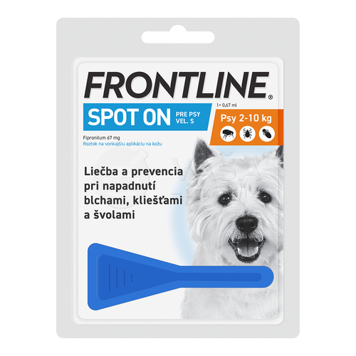 FRONTLINE Spot-On pre psy S (2-10 kg)