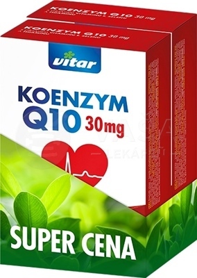 Vitar Koenzým Q10 Forte 30 mg (Duopack)
