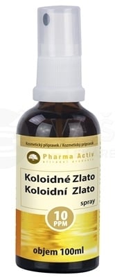 Pharma Activ Koloidné Zlato spray 10ppm