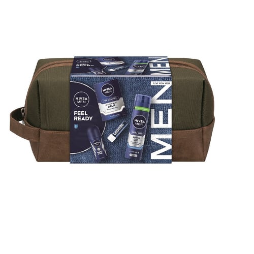 Nivea Men Bag Protect Pánska darčeková sada v kozmetickej taške