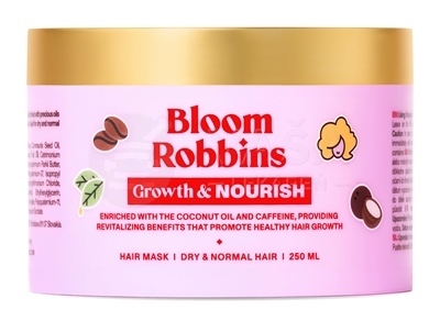 Bloom Robbins Growth &amp; Nourish Maska na rast vlasov s kofeínom