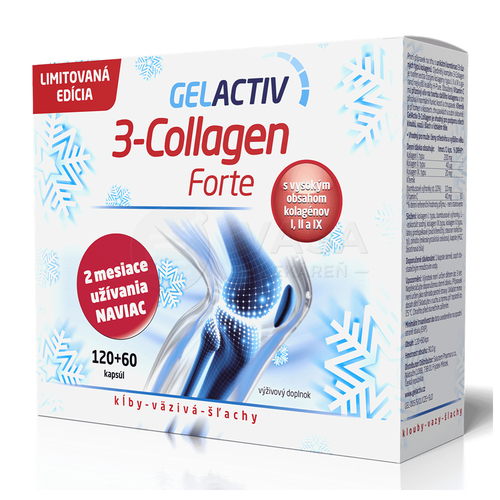 GelActiv 3-Collagen Forte Limitovaná edícia