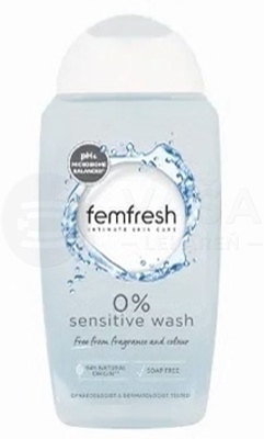 Femfresh Sensitiv Intímna umývacia emulzia bez parfumácie