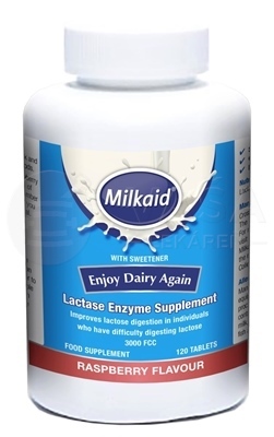 Milkaid Lactase Enzyme Supplement