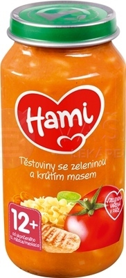 Hami Príkrm Cestoviny so zeleninou a morkou (od ukončeného 12. mesiaca)