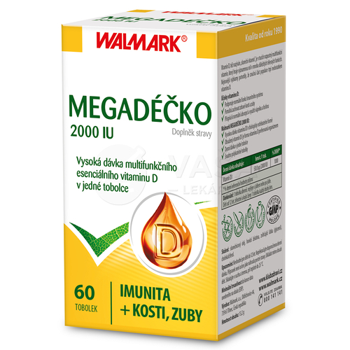 WALMARK Megadéčko Vitamín D 2000 IU