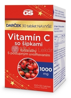 GS Vitamín C 1000 mg so šípkami Darček 2024