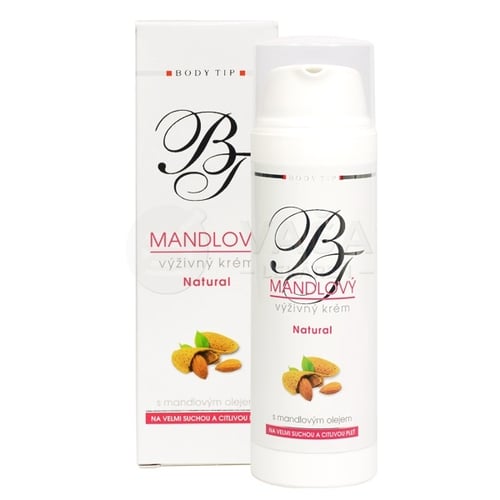 Body Tip Mandľový výživný krém Natural