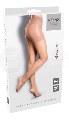 Maxis Relax Basic Pančuchové nohavice, veľkosť XXL, svetlé