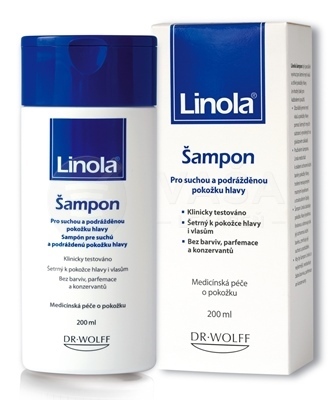 Linola Šampón na suchú a podráždenú pokožku hlavy