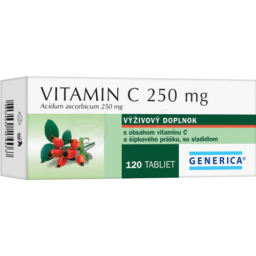GENERICA Vitamín C 250 mg