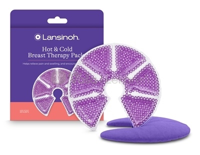 Lansinoh TheraPearl 3v1 Teplá a chladná terapia na prsníky