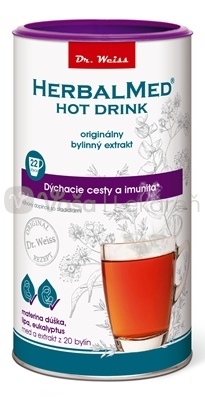 Dr. Weiss Herbalmed Hot Drink Pri nachladnutí a nádche (materina dúška, lipa, eukalyptus)