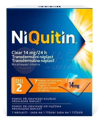 NiQuitin Clear 14 mg/24 h