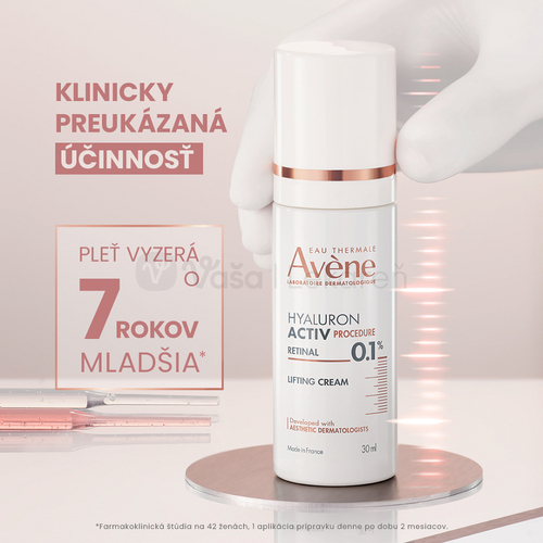 Avene Hyaluron Activ Procedure Liftingový krém s retinalom 0,1%