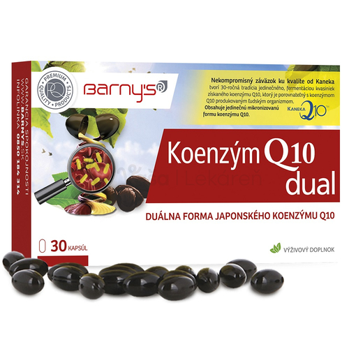 Barny&#039;s Koenzým Q10 Dual 60 mg