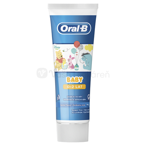 Oral-B Baby Macko Pu Detská zubná pasta (0-2 roky)