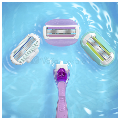 Gillette Venus Comfortglide Breeze Dámsky holiaci strojček s náhradnými hlavicami