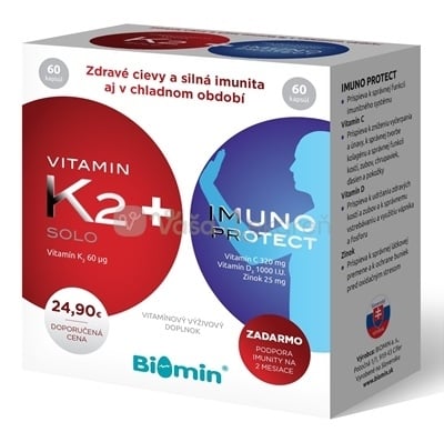 Biomin Vitamín K2 Solo + Darček