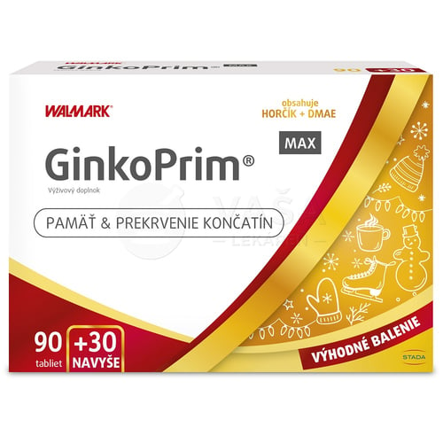 WALMARK GinkoPrim Max (Výhodné balenie)