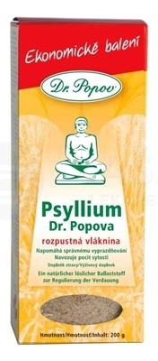Dr. Popov Psyllium (rozpustná vláknina)