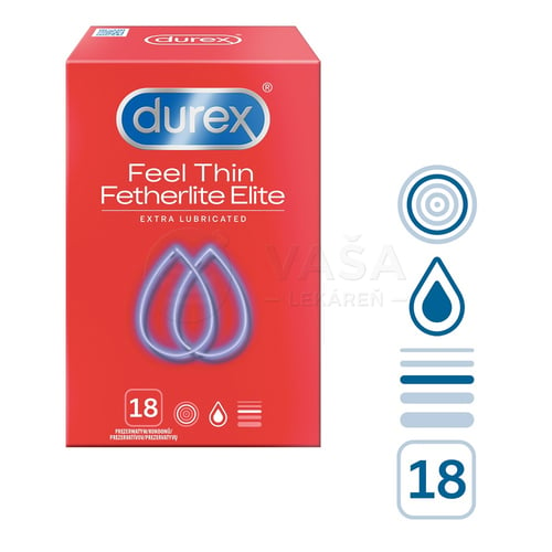 DUREX Feel Thin Extra Lubricated Kondóm