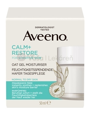 Aveeno Calm+ Restore Hydratačný pleťový gél s ovsom