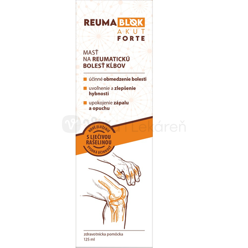 Reumablok Akut Forte Masť na kĺby