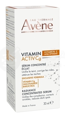 Avene Vitamin Activ Cg Korekčné, rozjasňujúce sérum na zjednotenie pleti