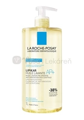 La Roche-Posay Lipikar AP+ Relipidačný kúpeľový a sprchovací olej