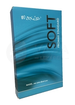 Maxis Promax Standard Soft Stehenné pančuchy nekĺzavé, v. 5+, (II.KT), normálne, bez špice, telové