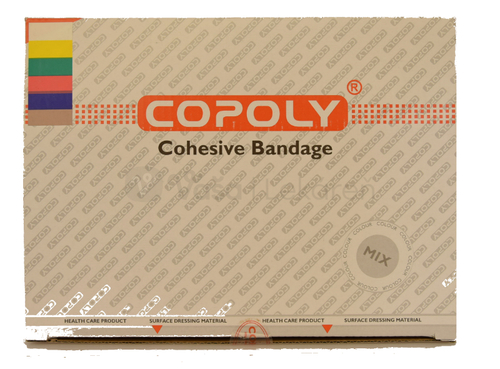 Copoly Samolepiaca bandáž Mix farieb Klasic (10 x 450 cm)