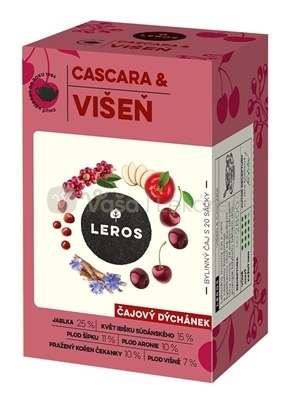 Leros Čajová chvíľka Višňa &amp; Cascara