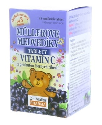 Müllerove medvedíky Vitamín C