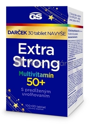 GS Extra Strong Multivitamín 50+ Darček 2024