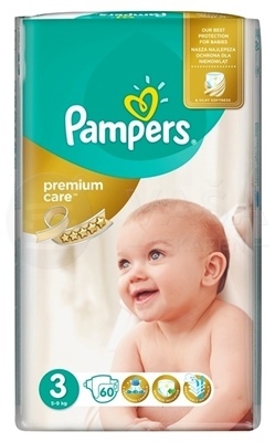 Pampers Premium Care 3 Detské plienky (5-9 kg)