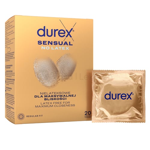 DUREX Sensual No Latex Nelatexový kondóm