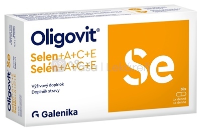 Galenika Oligovit Se (Selén + Vitamín A, C, E)