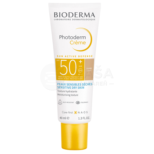 Bioderma Photoderm tónovaný krém na opaľovanie na citlivú pleť SPF50+